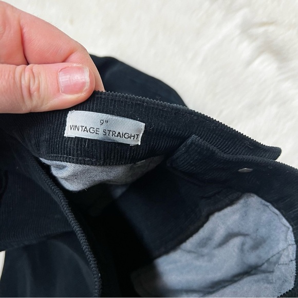 J Crew‎ Vintage Straight black corduroy pants - Picture 4 of 6